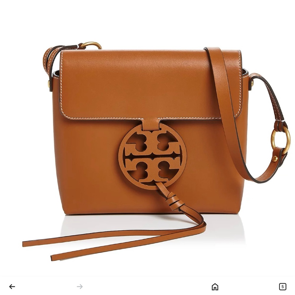 Tory Burch Leather Miller Crossbody Bag - Picture 9 of 16